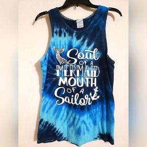 💥3/$30💥 Tie Dye Mermaid Tank Top NWOT